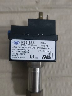 W1S原装 艾柯世图兹高压开关ALCO 26bar B6S 拍前请询价 PS3