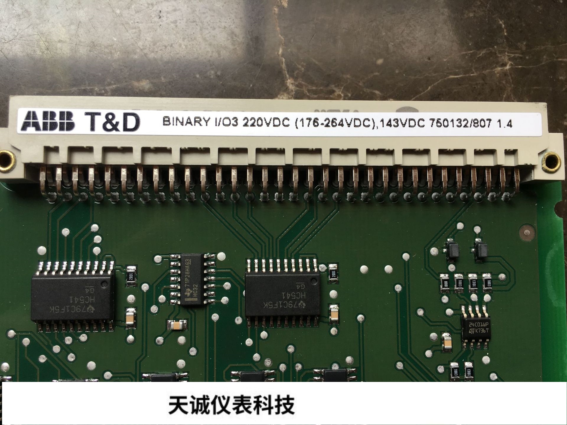 750132/807板卡 REF542综保I/O板卡 T&D BINARY I/O 3 PCA全新原