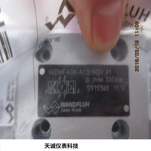瑞士Wandfluh/万福乐WDMFA06-ACB-G24-M29   电磁换向阀