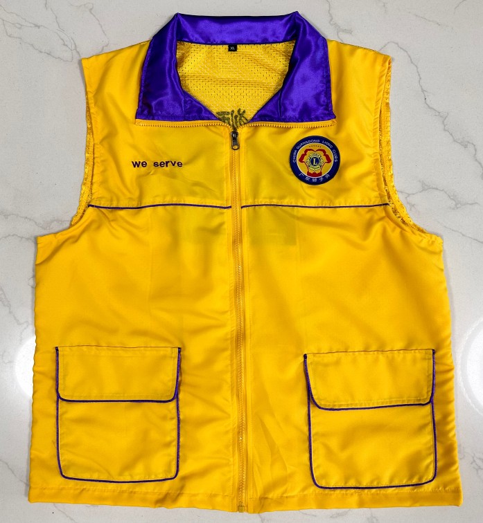 广东标刺绣名字黄马甲可定制队名