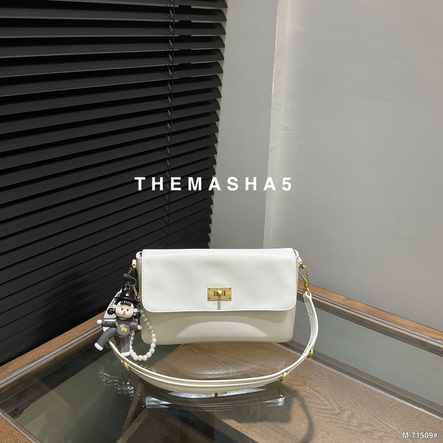 MSHA THE MASHA 5 2025春季新款女包高级感小众腋下包时尚百搭