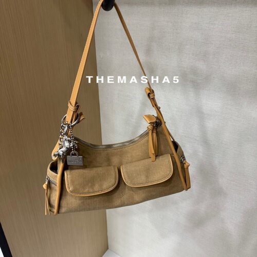 MSHA THE MASHA 5 MampSHA THE女包帆布包包腋下包