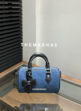 MSHA THE MASHA 5 2025新款女包高级感波士顿枕头包