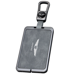 适用捷尼赛思G70卡片钥匙套捷尼塞思G80/G90卡包GV80GV70保护壳扣