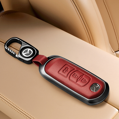 适用马自达昂克赛拉钥匙套cx5马3马6阿特兹cx4车cx50高档cx30壳扣