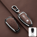 适用魏牌高山钥匙套WEY长城魏派高山8汽车用品改装 锁匙包金属壳扣