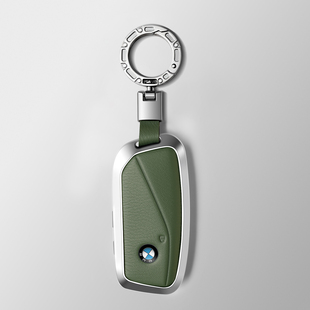 专用宝马x5系钥匙套X1保护壳xm男530li全包X2X3X7系740li五系女扣