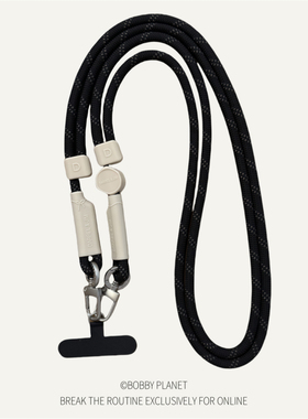 @BOBBY PLANET&DARREL正版重工高品质手机斜挎挂绳户外结实防丢男