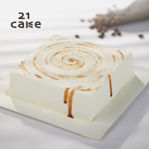 21cake生椰拿铁生日蛋糕同城配送咖啡蛋糕动物奶油北京上海当日达