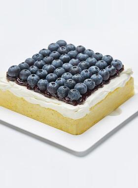 21cake黑越橘生日蛋糕蓝莓轻乳酪蛋糕水果儿童下午茶同城配送