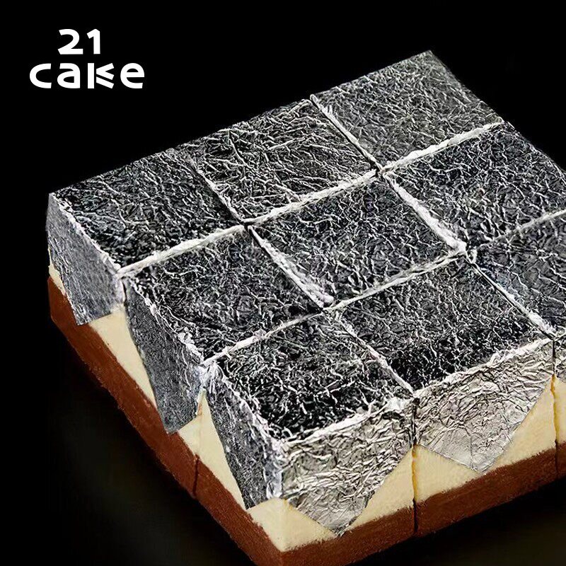 21cake黑白巧克力慕斯生日蛋糕含酒切块纪念日动物奶油同城配送