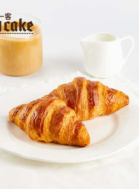 21cake原味可颂牛角包羊角短保面包早餐健康同城配送