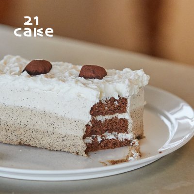 21cake摩卡生日蛋糕同城配送北京上海鲜奶乳脂奶油松露巧克力