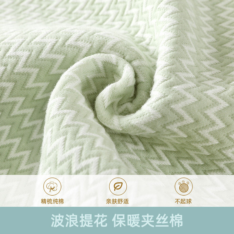 宝宝睡衣秋冬加厚婴儿睡袍儿童防踢保暖男童女睡裙冬季婴幼儿长款