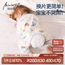 男婴幼儿开档裤 婴儿开裆连体衣春秋宝宝衣服秋冬长袖 睡衣纯棉冬季