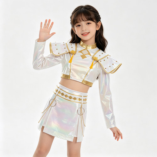 万圣节儿童服装kpop猎魔女团童装衣服演出服角色扮演cos服饰装扮