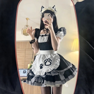 女仆服装万圣节成人cosplay可爱制服装扮活动角色扮演二次元佣人