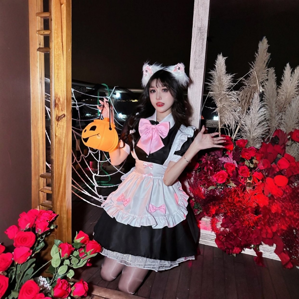 女仆服装万圣节成人cosplay可爱制服装扮活动角色扮演二次元佣人