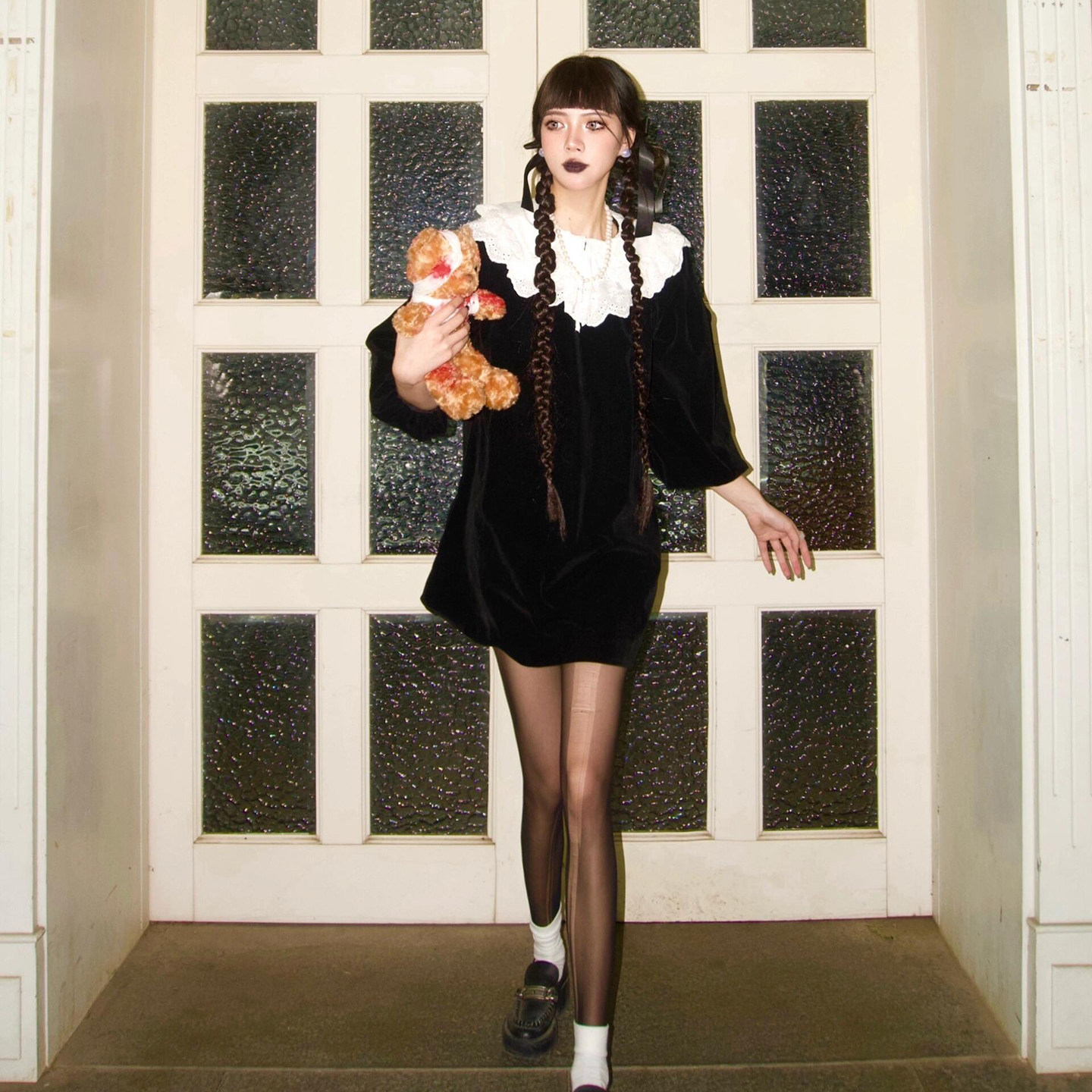 Wednesday Addams Adult Cosplay Costume