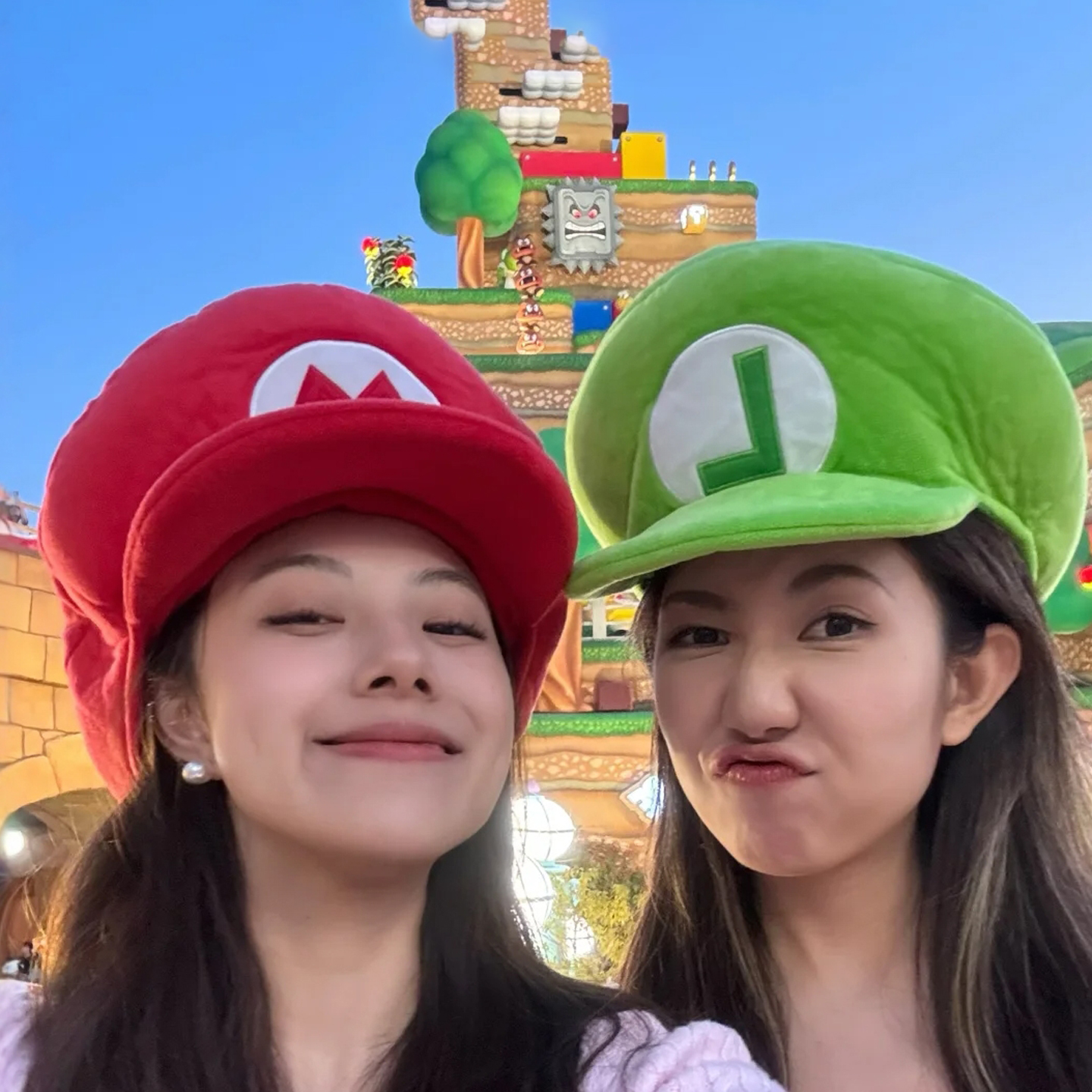 超级马里奥帽子cosplay装扮环球影城2025新款大头围鸭舌帽显脸小