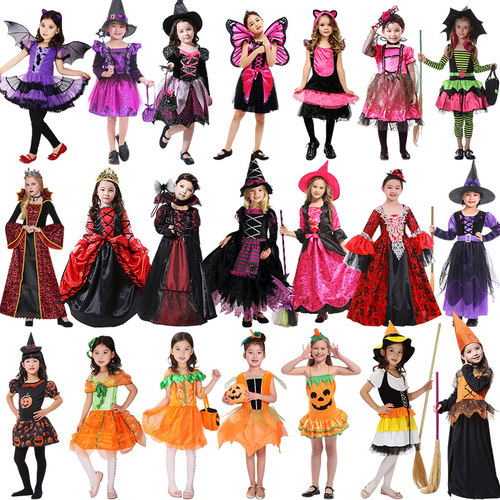 万圣节女童连衣裙多款可选