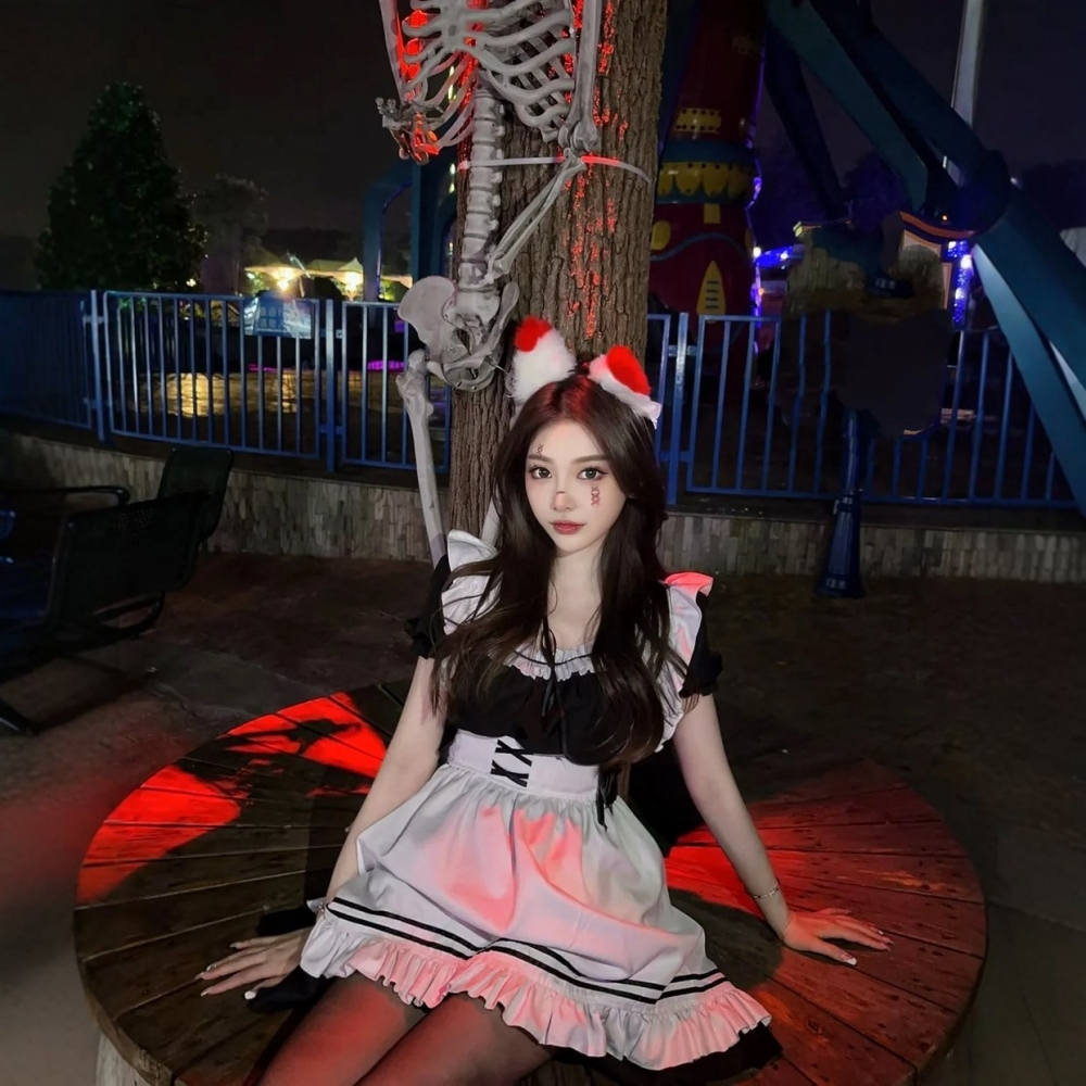 万圣节女仆装cosplay成人可爱制服装扮活动角色扮演二次元女佣人