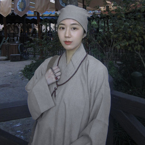 万圣节成人服装尼姑cos服禅修角色扮演大人服饰装扮衣服2026新款