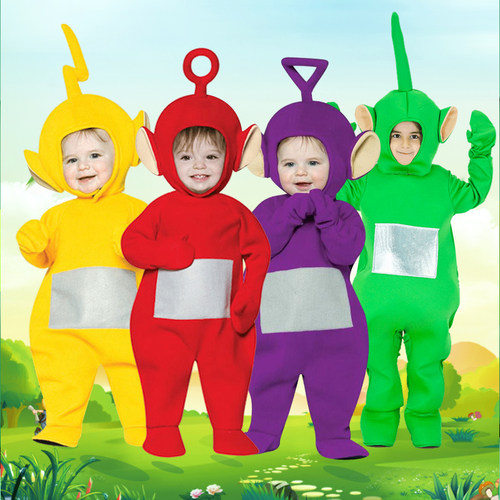 万圣节男童cosplay天线宝宝衣服