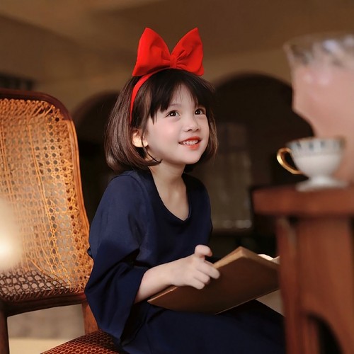 万圣节小魔女宅急便琪琪衣服套装