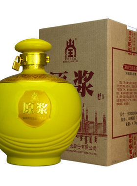 蒙古王60度清香型原浆坛装3000ML*1固态发酵草原特产