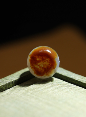 姑苏润石堂和田玉籽料红皮青花