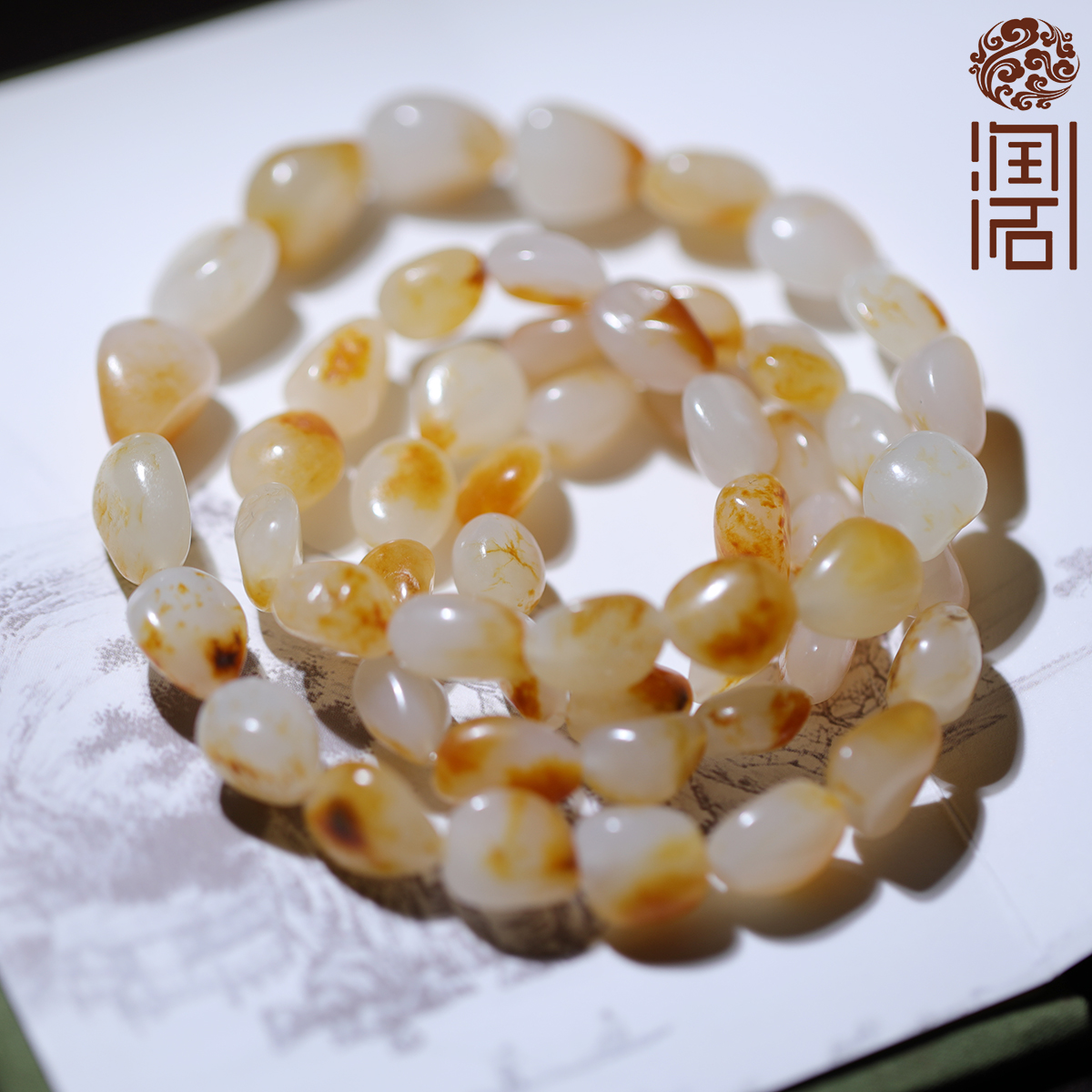 新疆和田玉籽料小籽手串手链
