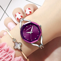 1225 Серебряная фиолетовая тарелка