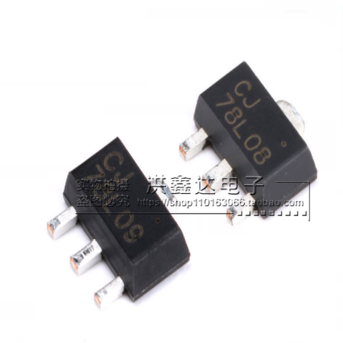 全新原装正品 CJ78L08 SOT-89 3% 稳压电路 贴片三极管 【20只】