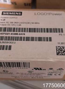 6EP3321-6SB00-0AY0 DC12V 1.