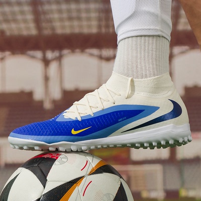 Nike/耐克足球鞋男鞋PHANTOM 6 HIGH ACAD TF LV8钉鞋HQ2282-400