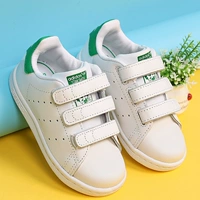Giày trẻ em Adidas clover 2019 mùa xuân mới Smith Velcro giày xanh đuôi thông thường BZ0520 - Giày dép trẻ em / Giầy trẻ giày adidas trẻ em