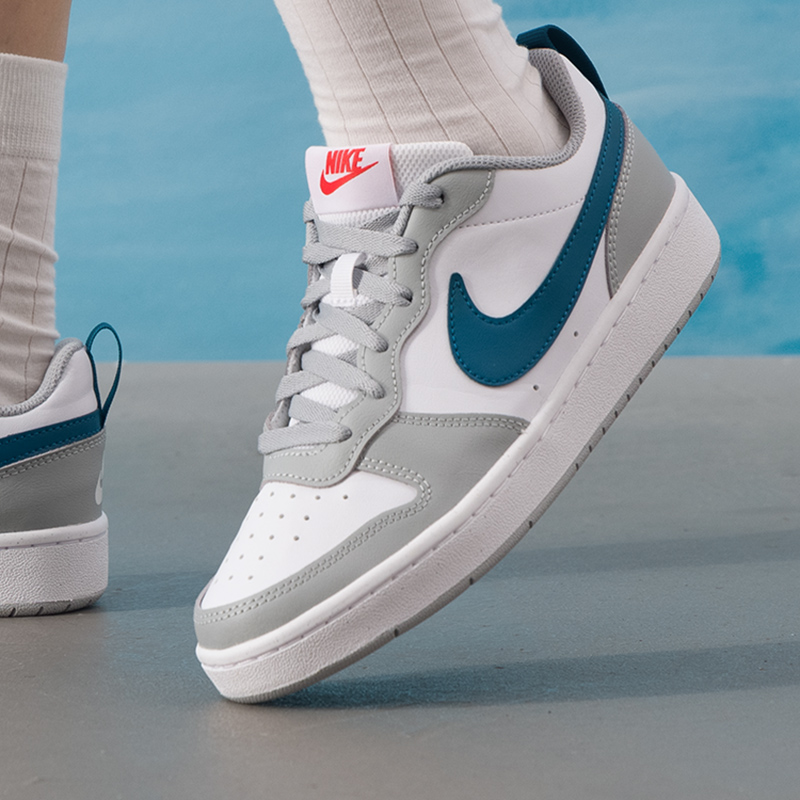 NIKE耐克板鞋女2025新款COURT低帮透气户外时尚运动休闲鞋 BQ54
