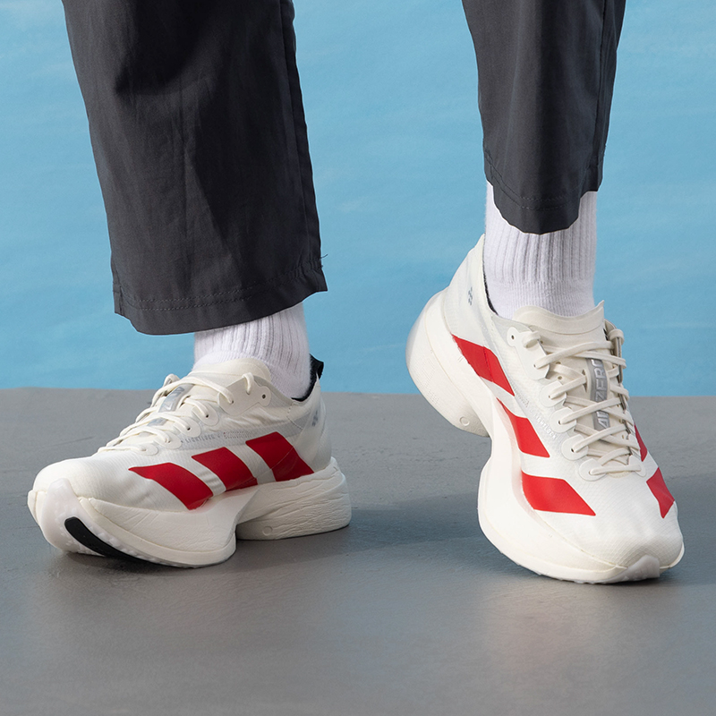 Adidas阿迪达斯跑步鞋男鞋ADIZERO ADIOS PRO 4缓震运动鞋JR6363