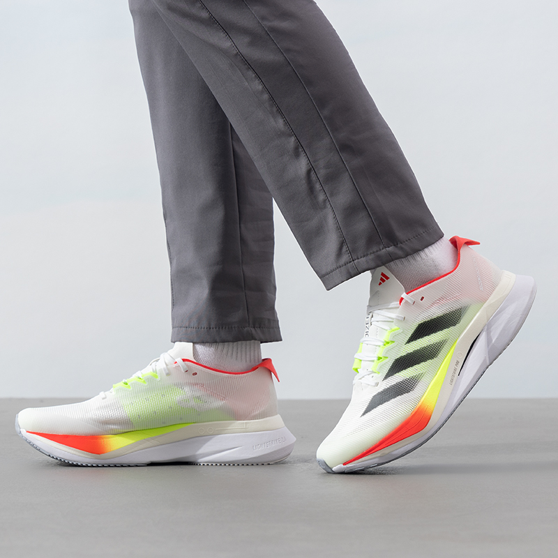 Adidas/阿迪达斯跑步鞋男鞋ADIZERO BOSTON 12运动休闲鞋JQ2552