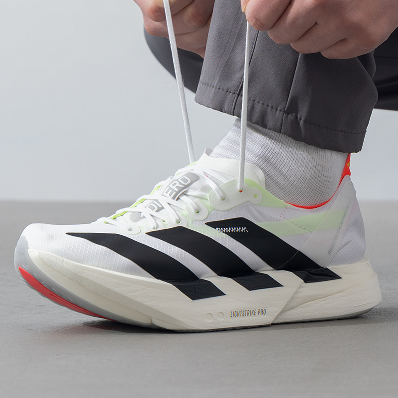 Adidas/阿迪达斯竞速跑步鞋男鞋ADIZERO ADIOS PRO 4运动鞋JR1094