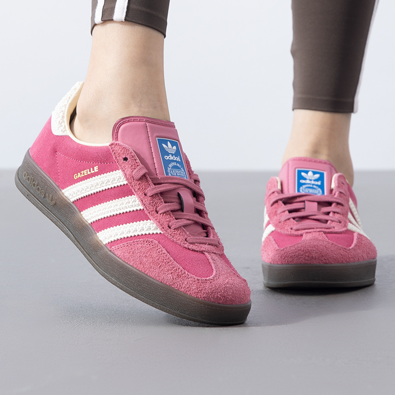 Adidas/阿迪达斯三叶草板鞋男女GAZELLE INDOOR运动休闲鞋IF1809