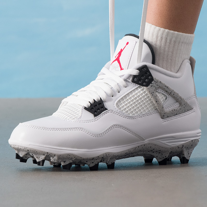 Nike耐克篮球鞋男鞋2025新款JORDAN 4 RETRO TD运动鞋HQ0207-106