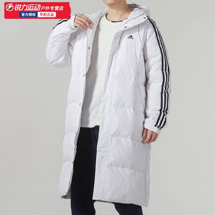 ~阿迪达斯羽绒服男款女款冬季新款中长款过膝运动外套加厚保暖夹