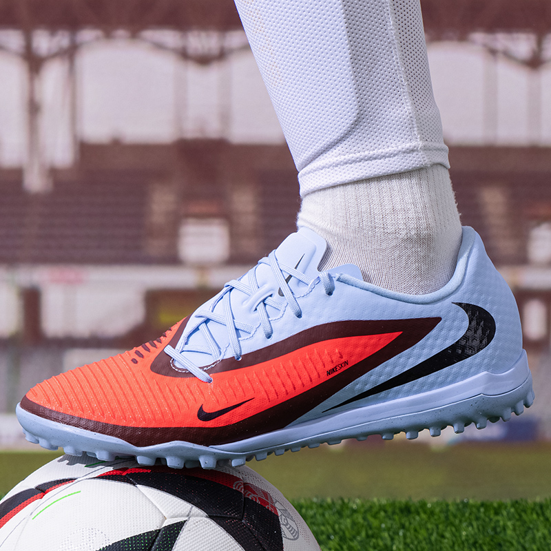 Nike耐克足球鞋男鞋25新款PHANTOM 6 LOW ACAD TF钉鞋HQ2325-400