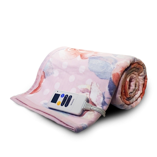 日本MORITA/森田全棉保湿电热毯单双人加宽调温定时水洗全电褥子