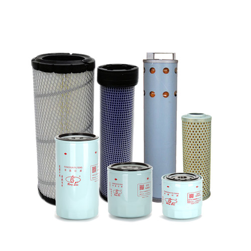 适用日立挖机EX70 ZX60 70机滤4650205粗柴4616544 细柴4616542