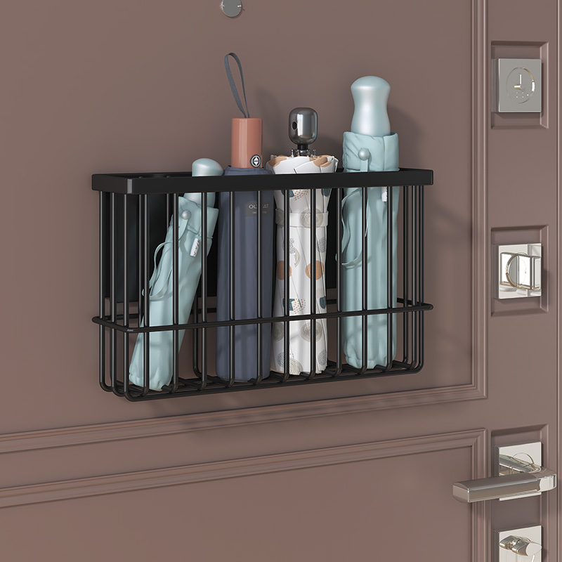 柳趣磁吸置物架门后收纳神器