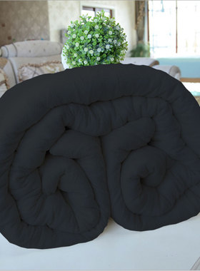 黑色学生宿舍被子1.8x220冬被被芯200x230春秋单双人加厚被8斤6斤