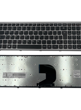 适用 联想 Z500 Z500A Z500G P500 键盘 大回车 银灰色 25209288